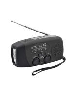 Radio De Meteorología Solar Y De Mano Con Cargador De Sol Y Batería De 1200 mAh AM/FM/NOAA Power Bank Para Emergencias Al Aire Libre - details 16
