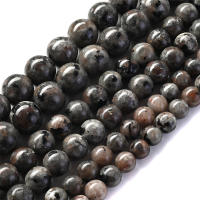 Piedras De Lava Naturales Redondas Para Joyería DIY Accesorios De Collar Y Pulsera Hechas a Mano 6/8/10MM Abalorios De Gemas - details 3