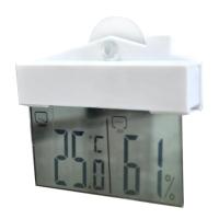 Estación Meteorológica Digital Con Termómetro De Ventana Y Higrómetro Pantalla LCD Grande Para Dormitorio De Bebé Uso Interior Y Exterior Con Absorbedor De Humedad - details 2