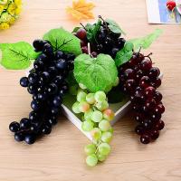 Decoración De Frutas Artificiales Uvas Plásticas Realistas Para Casas Bodas Y Jardines Miniatura Simulación De Frutas - details 0