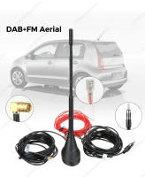 Antena De Coche Universal 3 En 1 DAB+AM+FM Con Cable De 5M Amplificada Montaje En Techo Impermeable Y Resistente Al Polvo Accesorios De Auto - details 2