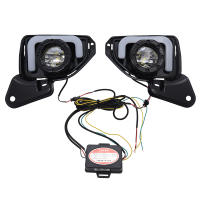 Luces Diurnas LED DRL Lámpara Antiniebla Asamblea Para TOYOTA HIACE COMMUTER 2014 2015 2016 Con Interruptor Y Señal De Giro - details 0