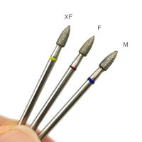 HYTOOS 10pcs Conjunto De Brocas De Diamante Cono Para Uñas 3*6mm Accesorios De Manicura Herramientas Para Taladro De Uñas - details 3
