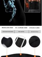 Soporte De Cintura JINGBA De Alta Calidad Modelador Corporal Con Protección Lumbar Deportiva Adecuado Para Todas Las Edades Material De Neopreno - details 3