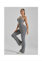 Mono de yoga ajustado, moderno e informal, con espalda hueca y mono adelgazante - details 9