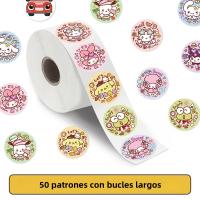 500Pcs Pegatinas Sanrio Hello Kitty Y Melody Decoración Luminosa Impermeable Para Laptop Teléfono Regalos Para Niños - details 2