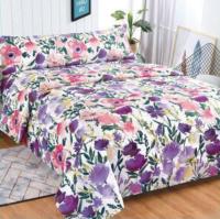 Juego de sábana,juego para cama 90cm,set de 3 Piezas, 1 encimera , 1 sábana bajera ajustable, 1 fundas de almohada, 100% poliéster, transpirable.CXJF - details 6