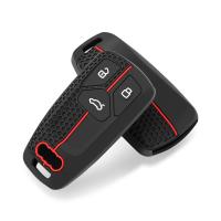 Carcasa De Llavero De Silicona Para Audi Q5 Q7 TT A4 B9 A5 A6 8S 8W 4M S4 S5 S7 TTS TFSI RS Cubierta Protectora Para Llavas De Coche - details 3