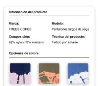 FREES Copes【novedades】 Pantalones de Yoga para Mujer - Realce de Glúteos - Cintura Alta - Transpirables - details 1