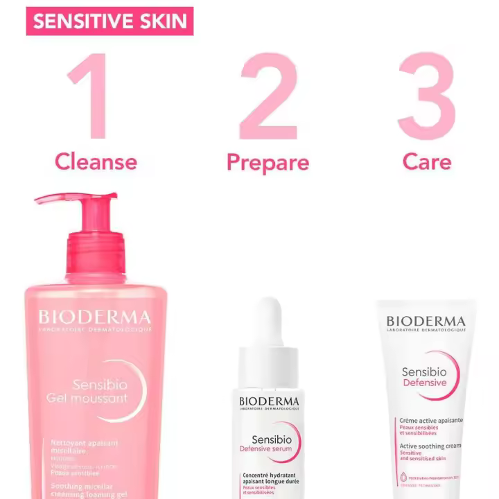 Sensibio Gel Moussant Gel Limpiador Micelar, Geles Y Jabones Bioderma - Perfumes Club - 1