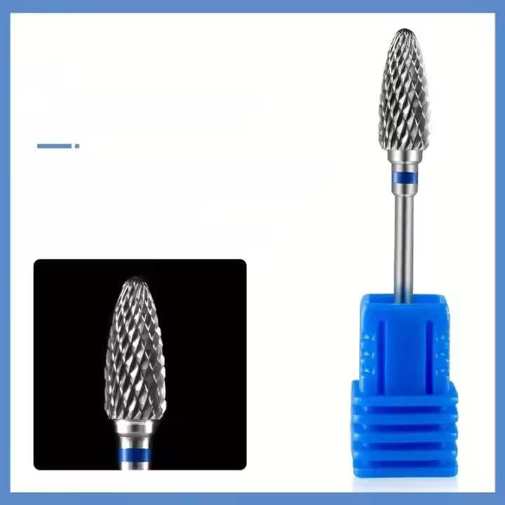 Broca De Uñas De Carburo De Tungsteno Accesorio Para Broca Eléctrica Para Eliminación De Polvo De Gel De Uñas Herramientas De Manicura - 1