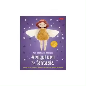 Libro Más diseños de muñecos amigurumi de fantasía - Editorial El Drac, S.L. - 1
