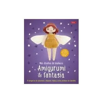 Libro Más diseños de muñecos amigurumi de fantasía - Editorial El Drac, S.L. - 1