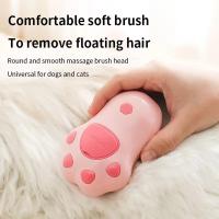 Cepillo De Baño Para Gatos Y Perros De Silicona Rosa Con Masaje Eléctrico Y Aparato De Spraying Herramienta De Peluquería Para Mascotas - details 0