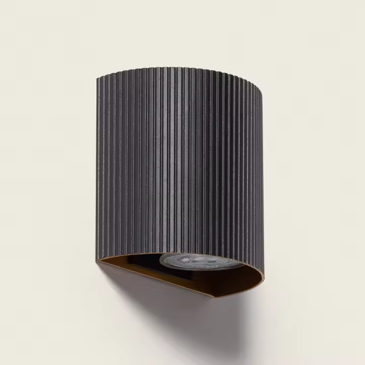 Aplique de Pared Aluminio Aritz | Negro | GU10 - 1