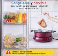 ALACRIS Bolsas al Vacío Alimentos 28 x 500 cm Bolsas Profesional, Bolsa Gofrada para Envasadora, BPA Free, para Sous Vide Cocina, Conservación de Alimentos - details 1