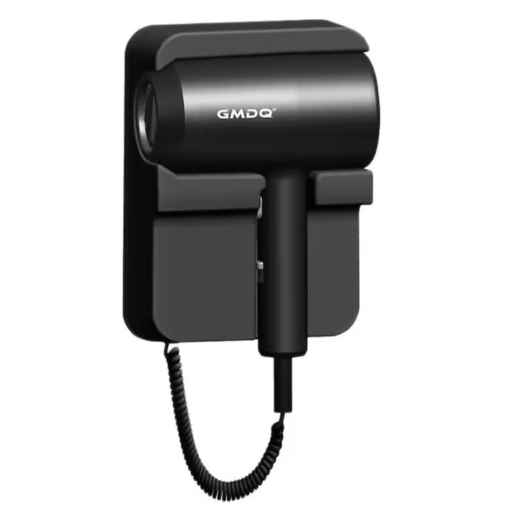 Caliente y frío Viento secador de pelo Eléctrico montaje en comparación con Hotel negativos Soportes with USB Brac - 1