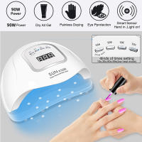 Secador De Uñas Profesional Luz LED UV ELD De Alta Potencia Con Sensor Automático Para Manicura Equipo De Salón De Belleza - details 3