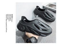 Nuevos Sandalias De Verano Para Hombre EVA Suave Suela Nubes Ligeras Zapatos De Playa Adecuados Para Interior Y Exterior - details 14