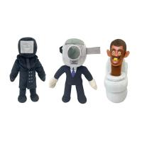 Muñeco De Peluche Skibidi Toilet Clockman Titan TV Man Speakerman Juguete De Horror Para Niños Regalos De Cumpleaños Y Navidad Material De Algodón PP Relleno - details 52