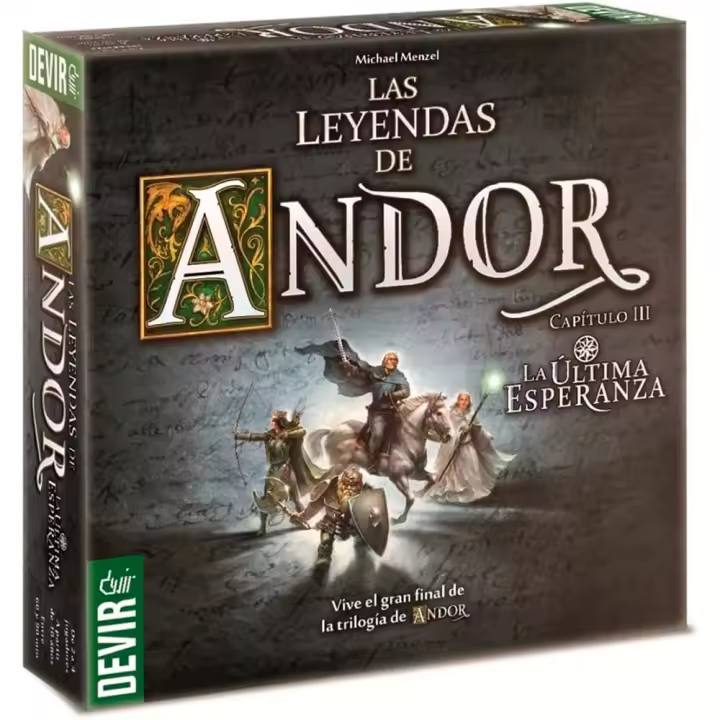 JUEGO DE MESA LAS LEYENDAS DE ANDOR CAPITULO III LA ULTIMA ESPERANZA  - Nuevo a estrenar - Devir - Juego de Tablero - 1