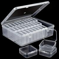Caja De Almacenamiento Para Joyería Multifuncional Con 4/12/15/30 Celdas Organizador De Accesorios Para Manualidades Y Perlas - details 0
