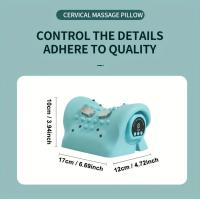 Masajeador Cervical Eléctrico Para El Cuello Cojín De Masaje Con Vibración Y Rodillazos Ergonómico Para Relajación Y Alivio Del Dolor - details 10