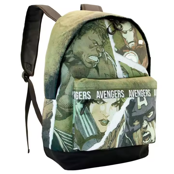 Mochila Shout Vengadores Avengers Marvel 41cm. Mochila ergonómica con amplio espacio. Diseño resistente y versátil para llevar tus pertenencias con estilo. - 1