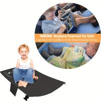 Almohadilla Extendible De Viaje Para Niños 1pcs Asiento Aéreo Portátil Con Extensor De Silla De Tela Oxford Ajustable Como Cama De Viaje - details 2
