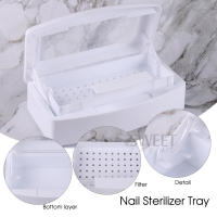 Caja De Desinfección Para Uñas Rosa SAG08: Estérilizador De Herramientas De Manicura Y Aparatos De Salón De Belleza Metal - details 3