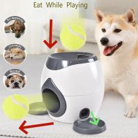 Lanzador De Bolas De Tenis Interactivo Y Dispensador De Golosinas Juego Divertido Para Entrenamiento De Perros Sin Batería Manual - details 0