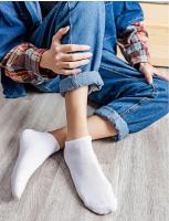 Calcetines De Verano Para Hombres Negros Blancos Grises Delgados Bajo La Piel Absorbentes De Sudor Y Alientos De Algodón - details 5
