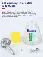 Dispensador De Líquido De Vidrio Para Reparación De Teléfonos MECHANIC SD150A/B/C 150ML Antiestático Previene Volatilización Botella De Alcohol De Tipo Presión - details 7