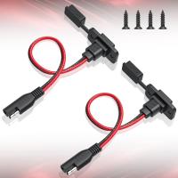 Conector Rápido SAE Harness Adaptador Macho a Hembra Cable De 1FT 12AWG Correa De Extensión SAE Para Componentes De Vehículos Eléctricos - details 4