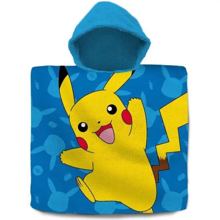Poncho De Algodon 60X120Cm Pokemon - 1