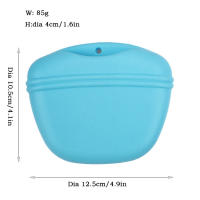Bolsa De Alimentos Para Perros De Silicona Bolsa De Entrenamiento Para Perros Portátil Almacenamiento De Snacks Para Mascotas Accesorios Para Perros - details 3