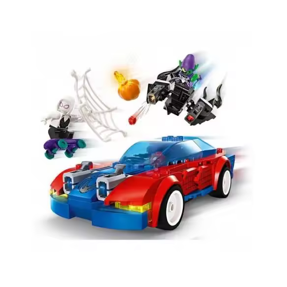 LEGO MARVEL COCHE CARRERAS SPIDER-MAN Y DUENDE VERDE 76279 - 1