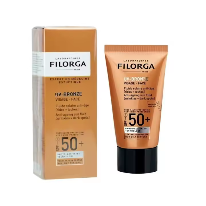 FILORGA UV-BRONZE Fluido Solar Facial +50SPF - 1