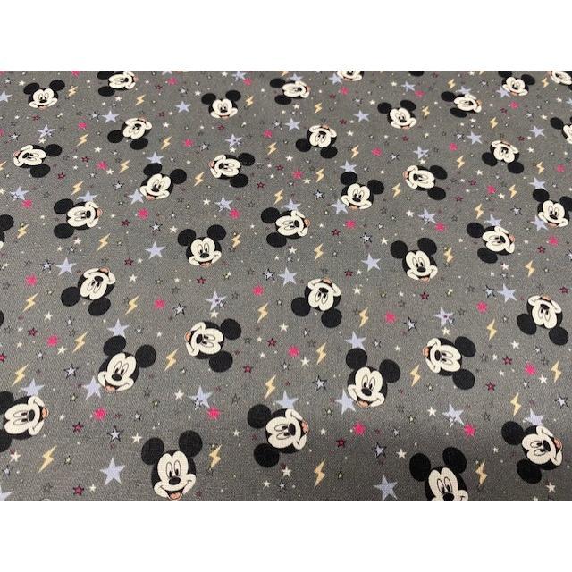 Telas de disney, tela de MICKEY CARAS MINI, telas de algodón, telas infantiles, telas de labores y manualidades, telas por metros, 1 metro x 140 cms