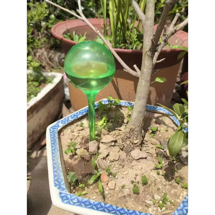 10PCS Bombillas De Riego Automáticas Para Plantas PVC Dispositivo De Riego Por Drip Juego De Kit De Riego Para Jardín - 1