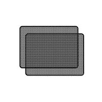 2Pcs Pegatinas De Sol Para Coche Electrostáticas Bloqueo De Luz Y Calor Para Ventanas Lateral Traseras Película De Cubierta - details 0
