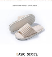 Zapatillas De Hombre Abiertas Antideslizantes Transpirables Para Interior Silenciosas Para Parejas Para Primavera/Otoño - details 1