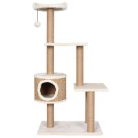 vidaXL Árbol para gatos con poste rascador 123 cm hierba marina - details 2