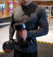 Camiseta De Compresión Para Hombre Manga Larga Ropa Deportiva Para Gimnasio Correr Fitness Senderismo Antirrash Sudadera Talla Grande - details 13