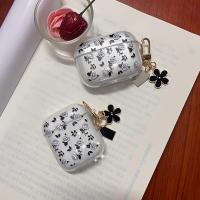 Funda Para Airpods pro 2 Con Estampado De Flores Negras Accesorios Para Auriculares Inalámbricos Cubierta De TPU Compatible Con Airpods 1 2 3 - details 1