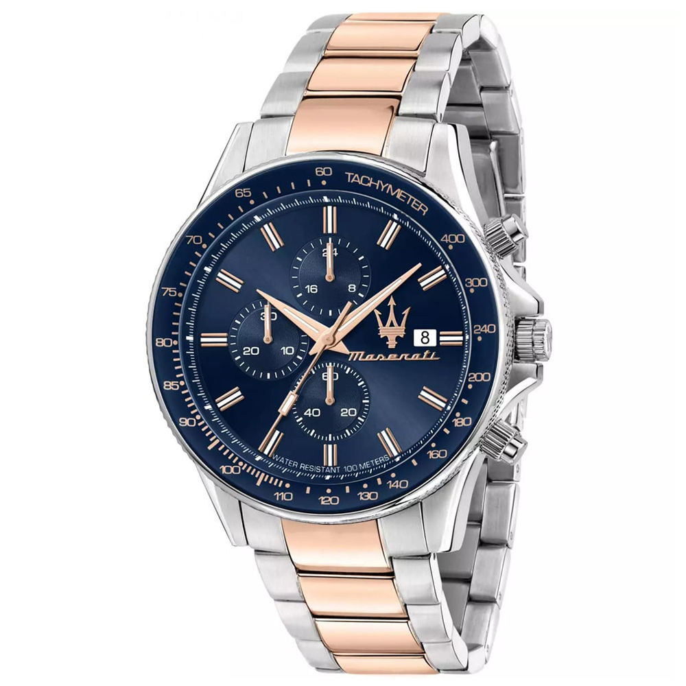 Maserati Reloj hombre R8873640012 , con calendario, Incluye Caja Original, Diámetro: 44MM