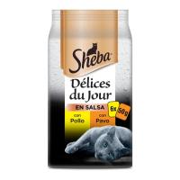 Comida húmeda para gatos Sheba Délices Du Jour (12x6x50gr) - Alimento de calidad premium para tu felino - ¡Sabor irresistible y nutritivo! - details 1