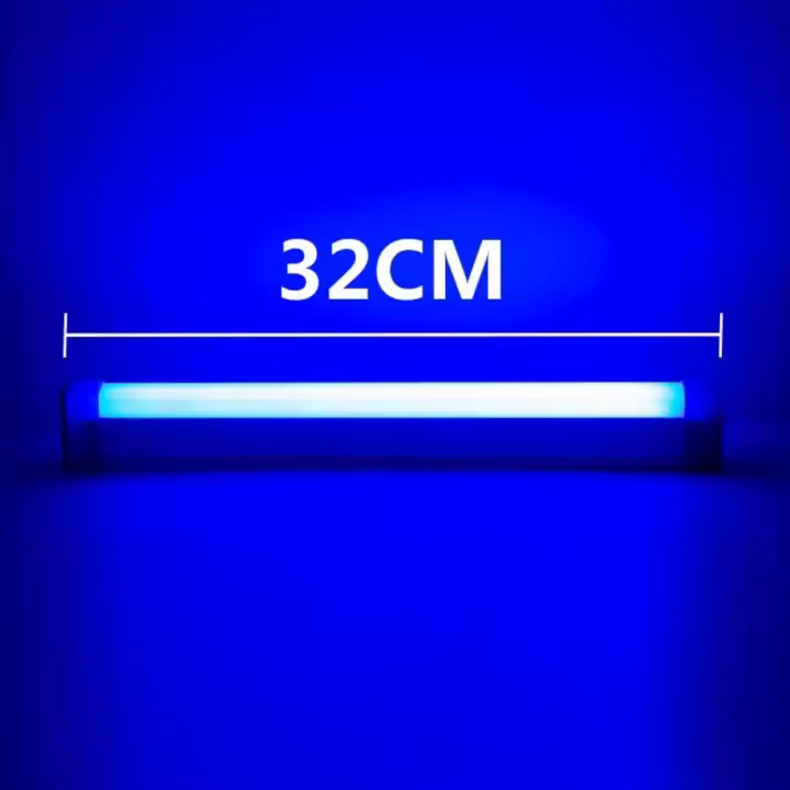 Lámpara De Tubo Colorido RGB USB 17cm/32cm Luz Nocturna Morada Azul Luz De Relleno Colgante Para Fotos Lámpara De Habitación Portátil - 1