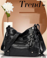 Bolso De Hombro Para Mujer LANYIBAIGE De Lujo 2024 Cuero Impermeable Bolso Cruzado Y Messenger Estilo Casual Tote - details 1