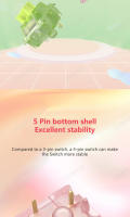 Interruptores Mecánicos Outemu Silent Peach V3 Lubed Silent Lemon V3 Para Teclado Lineal Tactile 5Pin Hot Swap PA66 Pre Lubed POM - details 7